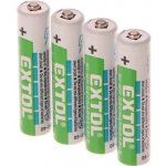 EXTOL ENERGY AAA 1000mAh 4ks 42060 – Zboží Živě