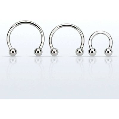 Piercingate podkova s kuličkami PPO00094 – Zboží Dáma