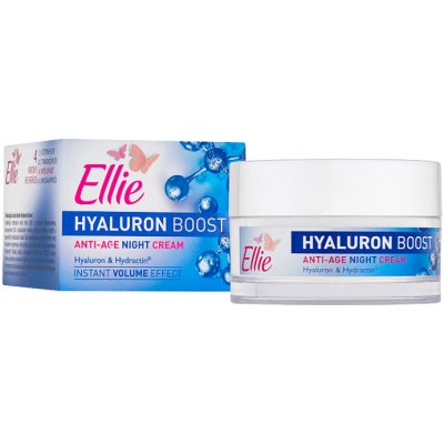 Ellie Hyaluron Boost Omlazující noční krém 50 ml – Zboží Mobilmania