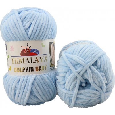Himalaya příze Dolphin Baby 80306 pastelově modrá – Sleviste.cz