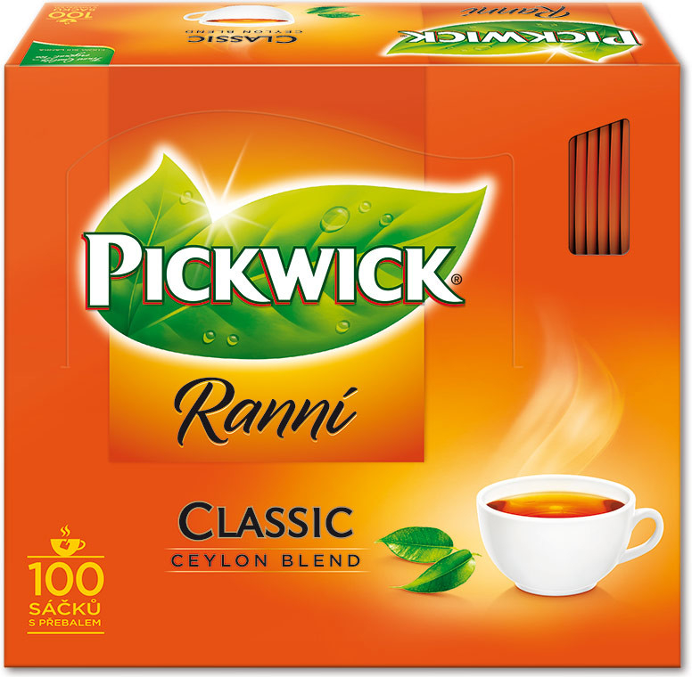 Pickwick ranní 100 x 1,75 g od 99 Kč - Heureka.cz