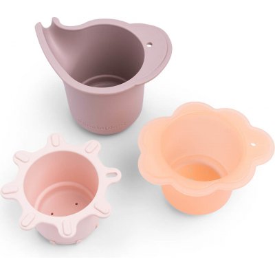 DONE BY DEER Kelímky do vody 3 ks Elphee růžová – Sleviste.cz