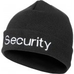 Čepice SECURITY pletená Acryl ČERNÁ – Zboží Mobilmania