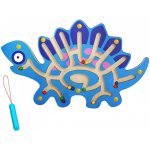 CAB Toys Montessori Drevené magnetické bludisko zajačik – Hledejceny.cz