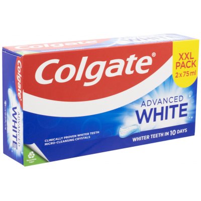 Colgate Advanced Whitening 2 x 75 ml – Hledejceny.cz