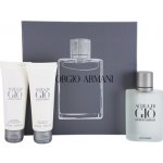 Giorgio Armani Acqua Di Gio Pour Homme EDT 100 ml + sprchový gel 75 ml + balzám po holení 75 ml dárková sada – Hledejceny.cz