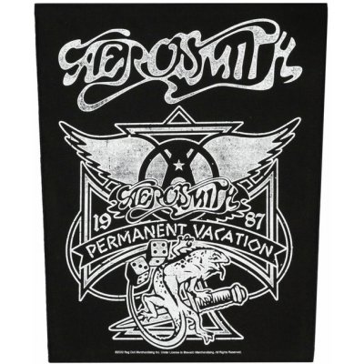 nášivka velká AEROSMITH - PERMANENT VACATION - RAZAMATAZ - BP1179 – Hledejceny.cz