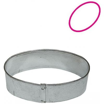 Pavoni Vykrajovátko nerez na dezerty (ovál) 8,6x5, v.4cm – Hledejceny.cz