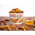 Mixit Směs ořechů s medem a chilli OŘÍŠKY Z PECE dóza 140 g – Sleviste.cz