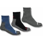 Sensor ponožky 3-PACK TREKING šedá/černá/modrá – Zboží Mobilmania