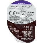 Alcon Dailies TOTAL1 Multifocal jednodenní kontaktní čočky 90 čoček – Hledejceny.cz