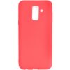Pouzdro a kryt na mobilní telefon Pouzdro JustKing silikonové Samsung Galaxy A6 Plus 2018 - červené