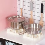 Aga4Kids Dětská dřevěná kuchyňka MR6160 Růžová – Sleviste.cz