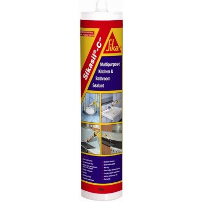 Sika Sikasil C 300 ml bílá – Hledejceny.cz