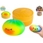 Kawaii Antistresový mačkací knedlíček Squishy Dumpling 8 5cm duhový – Sleviste.cz