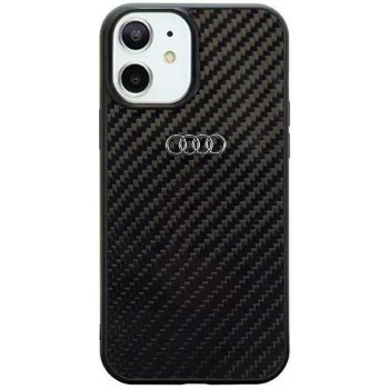 Pouzdro Audi Carbon Fiber iPhone 11 / Xr černé