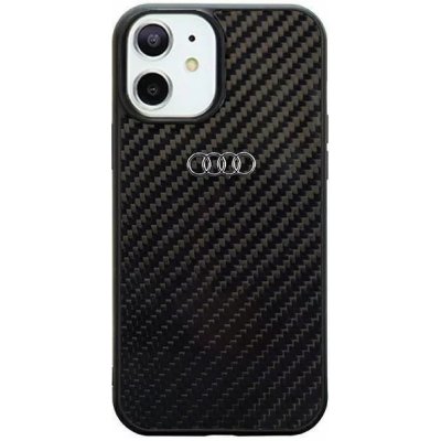 Pouzdro Audi Carbon Fiber iPhone 11 / Xr černé