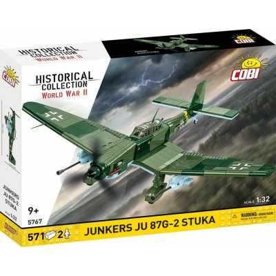 Cobi 5767 II WW Junkers JU 87G-2 STUKA, 1:32 – Zboží Dáma