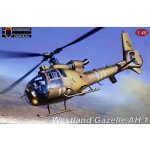 Kovozávody Prostějov Westland Gazelle AH.1 4x camo 1:48 – Hledejceny.cz