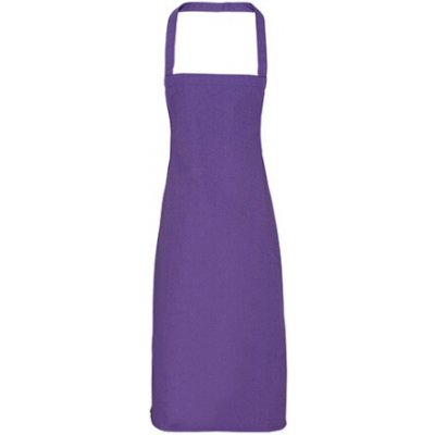 Premier Workwear Zástěra s laclem z biobavlny bez kapsy PR102 Purple Pantone 269 60x87cm – Hledejceny.cz