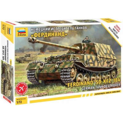 Zvezda Ferdinand Sd.Kfz.184 Snap Kit 5041 1:72