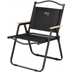 Skládací kempingové křeslo NILS Camp NC4307 černé – Zboží Mobilmania
