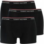 Tommy Hilfiger boxerky Black LR 3Pack – Zboží Mobilmania