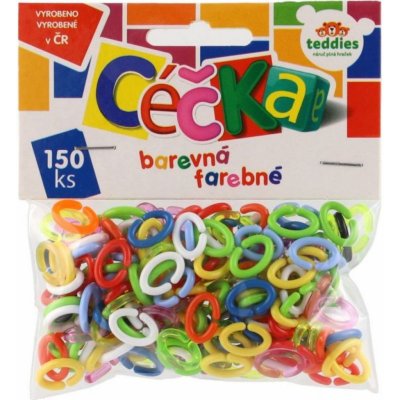 Teddies Céčka barevná 150 ks plast v sáčku – Hledejceny.cz