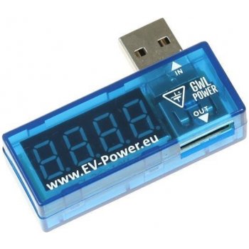 USB Voltmeter GWL/Power - meranie napätia a prúdu