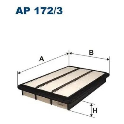 FILTRON Vzduchový filtr AP 172/3 – Hledejceny.cz