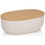 Chlebník NAMUR plast / dřevo béžová – Sleviste.cz