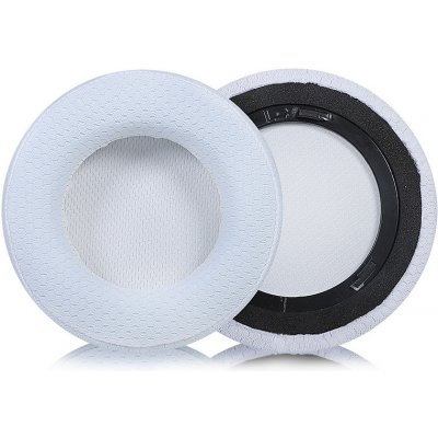 eses náušníky pro sluchátka Corsair Virtuoso RGB RGB SE a RGB XT Bílé látkové – Zboží Živě