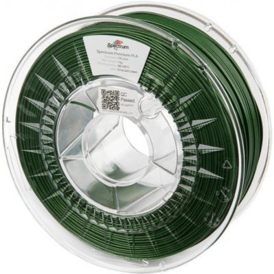 Spectrum PLA Glitter, 1,75mm, 1000g, 80183, emerald green – Zboží Živě