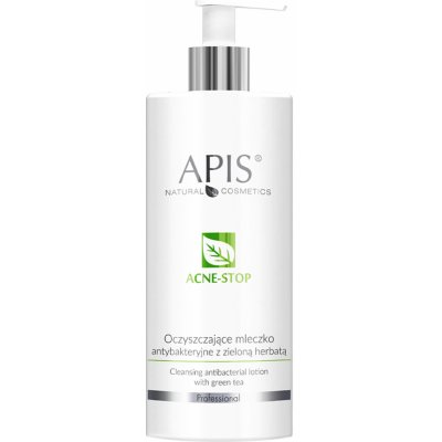 Apis acne-stop čistící antibakteriální pleťové mléko se zeleným čajem 500 ml