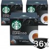 Kávové kapsle Starbucks Kávové kapsle espresso roast 3 x 12 ks