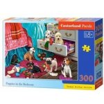 Castorland Štěňátka v ložnici 030392 300 dílků – Sleviste.cz