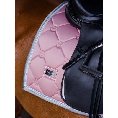 Equestrian Podsedlová dečka Stockholm pink crystal – Zboží Dáma