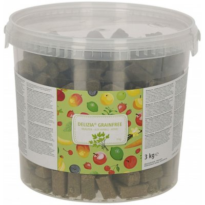 Delizia Grain Free Pamlsek pro koně bylinky 3 kg – Sleviste.cz