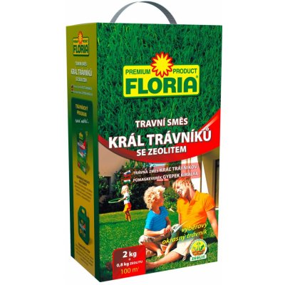 Agro Floria TS Král trávníků 2 kg+zeolit 800 g – Hledejceny.cz