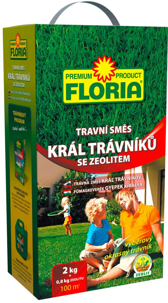 Agro Floria TS Král trávníků 2 kg+zeolit 800 g