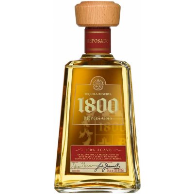 1800 REPOSADO Tequila 38% 0,7 l (holá láhev) – Hledejceny.cz
