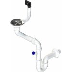 Sinks Sifon 3 ½" pro nerez. dřezy s úsporou místa SPNS3S – Sleviste.cz