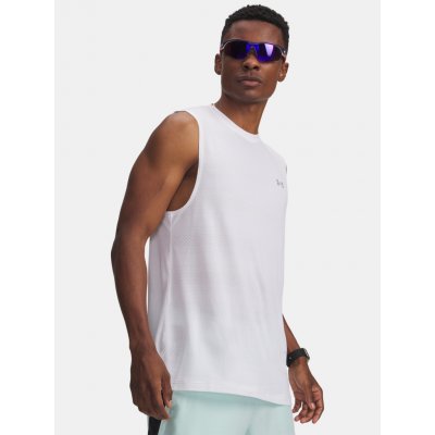 Under Armour pánské tílko UA Velociti Tank-WHT Bílá – Zboží Mobilmania