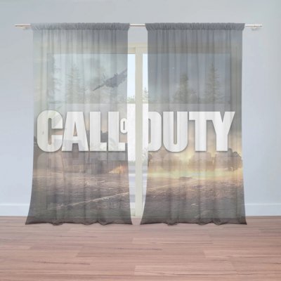 Sablio Záclony Call of Duty Bojiště: 2ks 150x250cm – Hledejceny.cz