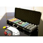Garthen 499 Poker set 500 ks 5-1000 Ocean Black Edition – Zboží Dáma