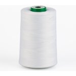 Hagal Texturovaná poylesterová, pružná chemlonová nit POLYTEX 90 pro overlocky/průmyslové/klasické šicí stroje, 001 bílá, návin 5000m – Zbozi.Blesk.cz