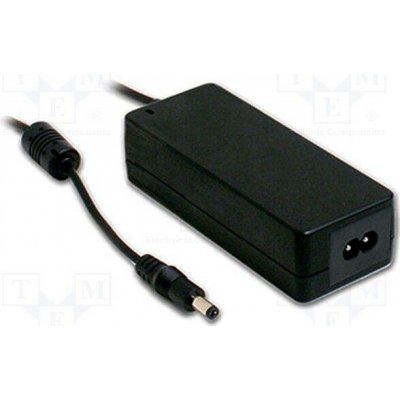 MEAN WELL GSM60B12-P1J Napájecí zdroj: spínaný; 12VDC; 5A; Výv: 5,5/2,1; 60W; 80÷264VAC – Zboží Mobilmania