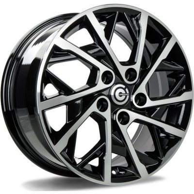 Carbonado Rain 6,5x16 5x114,3 ET48 black polished – Hledejceny.cz