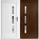 OknaDvereNaMiru.cz Vchodové plastové dveře Venus zlatý dub / bílá levé otevírání dovnitř 100 x 210 cm – Zboží Mobilmania