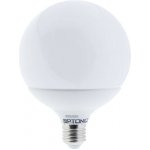 Optonica LED Plastic žárovka G125 E27 15W Studená bílá – Hledejceny.cz